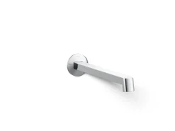 Wall-mount bathroom sink faucet spout with Row design, 1.2 gpm