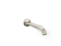Wall-mount bathroom sink faucet spout with Ribbon design, 1.2 gpm