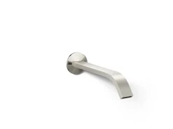 Wall-mount bathroom sink faucet spout with Ribbon design, 1.2 gpm