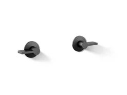 Wall-mount bathroom sink faucet Lever handle trim