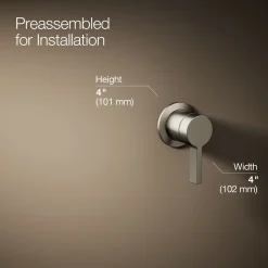 Wall-mount bathroom sink faucet handle