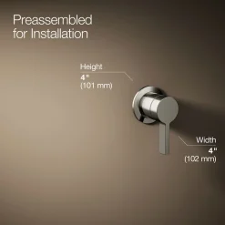 Wall-mount bathroom sink faucet handle
