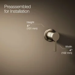 Wall-mount bathroom sink faucet handle