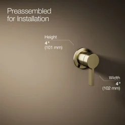 Wall-mount bathroom sink faucet handle