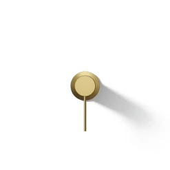 Wall-mount bathroom sink faucet handle