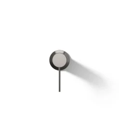 Wall-mount bathroom sink faucet handle