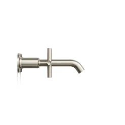 Wall-mount bathroom sink faucet trim with Cross handles, 1.2 gpm