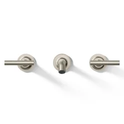 Wall-mount bathroom sink faucet trim with Lever handles, 1.2 gpm
