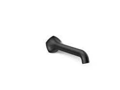 Wall-mount bathroom sink faucet spout with Straight design, 1.2 gpm