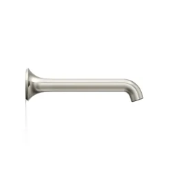 Wall-mount bathroom sink faucet spout with Straight design, 1.2 gpm