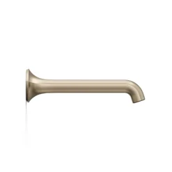 Wall-mount bathroom sink faucet spout with Straight design, 1.2 gpm