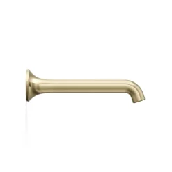 Wall-mount bathroom sink faucet spout with Straight design, 1.2 gpm