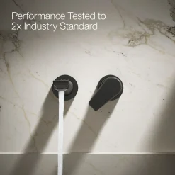 Wall-mount bathroom sink faucet, 1.2 gpm
