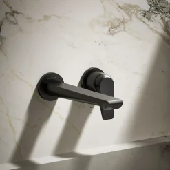 Wall-mount bathroom sink faucet, 1.2 gpm