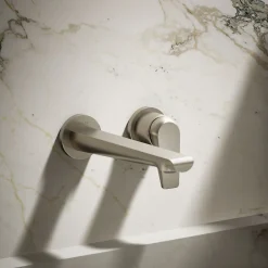 Wall-mount bathroom sink faucet, 1.2 gpm