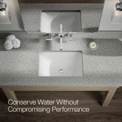 Wall-mount bathroom sink faucet trim, 1.2 gpm