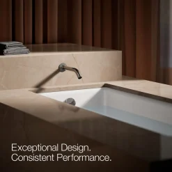 Wall-mount bath spout