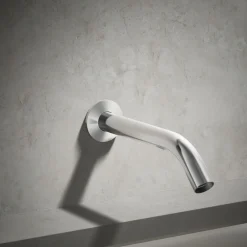 Wall-mount bath spout