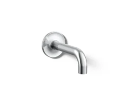 Wall-mount bath spout