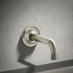 Wall-mount bath spout