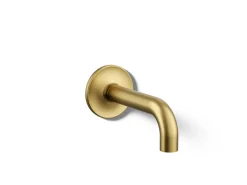 Wall-mount bath spout