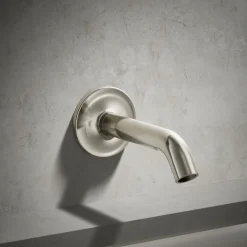 Wall-mount bath spout
