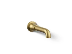 Wall-mount bath spout