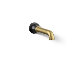 Wall-mount bath spout