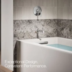 Wall-mount bath spout