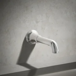 Wall-mount bath spout