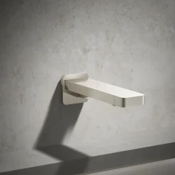 Wall-mount bath spout