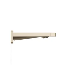 Wall-mount bath spout