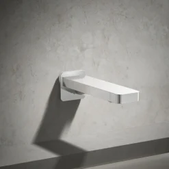 Wall-mount bath spout
