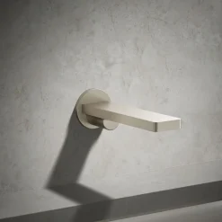 Wall-mount bath spout