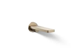 Wall-mount bath spout