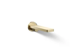 Wall-mount bath spout