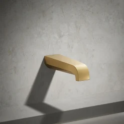 Wall-mount bath spout