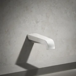 Wall-mount bath spout