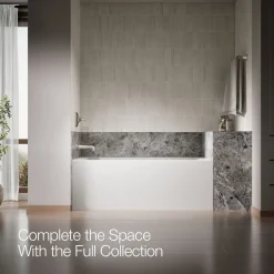 Wall-mount bath spout