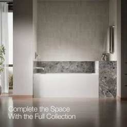 Wall-mount bath spout
