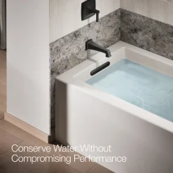 Wall-mount bath spout