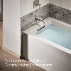 Wall-mount bath spout