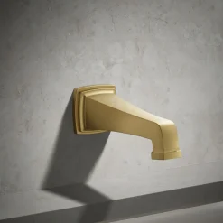 Wall-mount bath spout