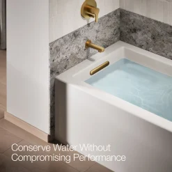 Wall-mount bath spout