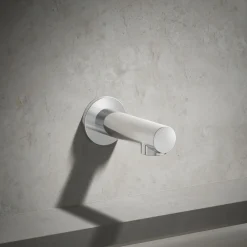Wall-mount bath spout