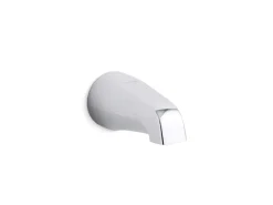Wall-mount bath spout, 4-7/8", slip-fit connection