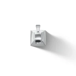Wall-mount bath spout with Deco design and diverter