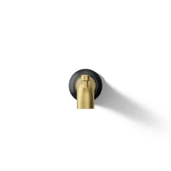 Wall-mount bath spout with diverter