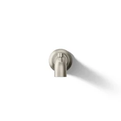 Wall-mount bath spout with diverter