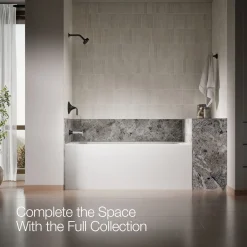 Wall-mount bath spout with diverter